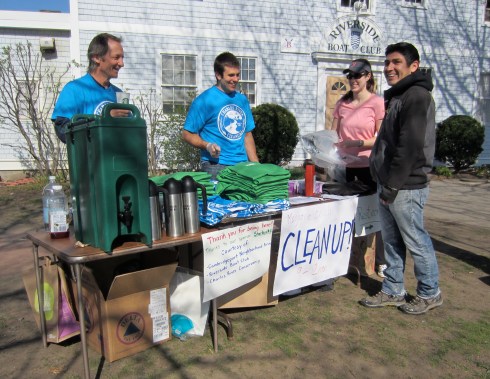 Over 60 volunteered. Thanks so Starbucks for sponsoring our event.