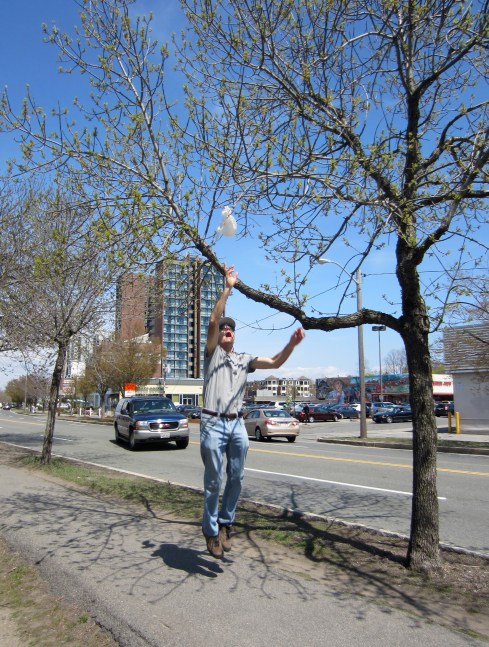 Some guys will go to extra lengths to remove litter.