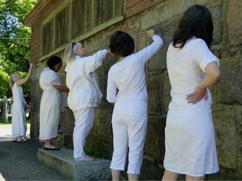 Community performance orchestrated by Nancy Adams