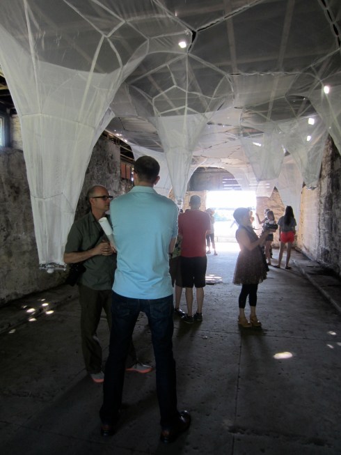 Artforming installation in 1818 magazine