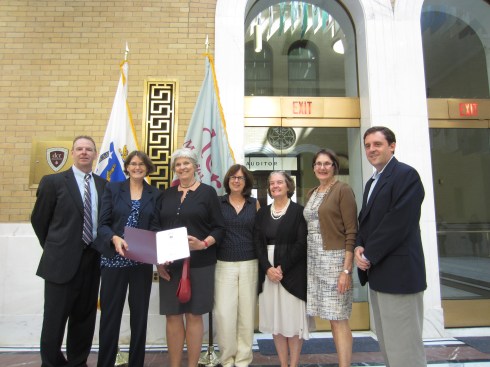 The Magazine Beach Committee of the CNA receives Matching Funds from DCR